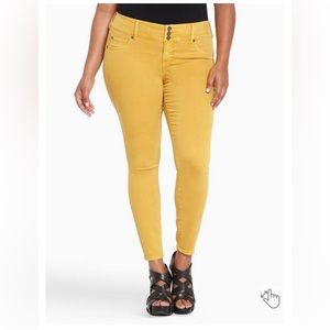 Torrid Mustard Yellow Jeggings